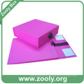Caja de regalo de papel plegable rojo / pequeñas cajas plegables bebé